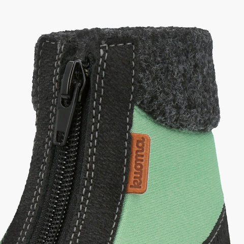 Kuoma Ensikengät Baby fleecekaulus, Jade