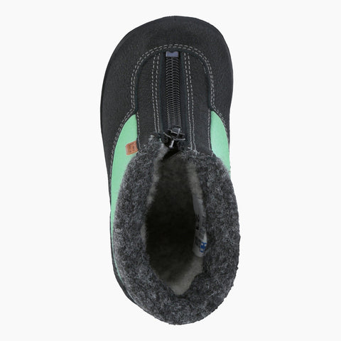 Kuoma Ensikengät Baby fleecekaulus, Jade